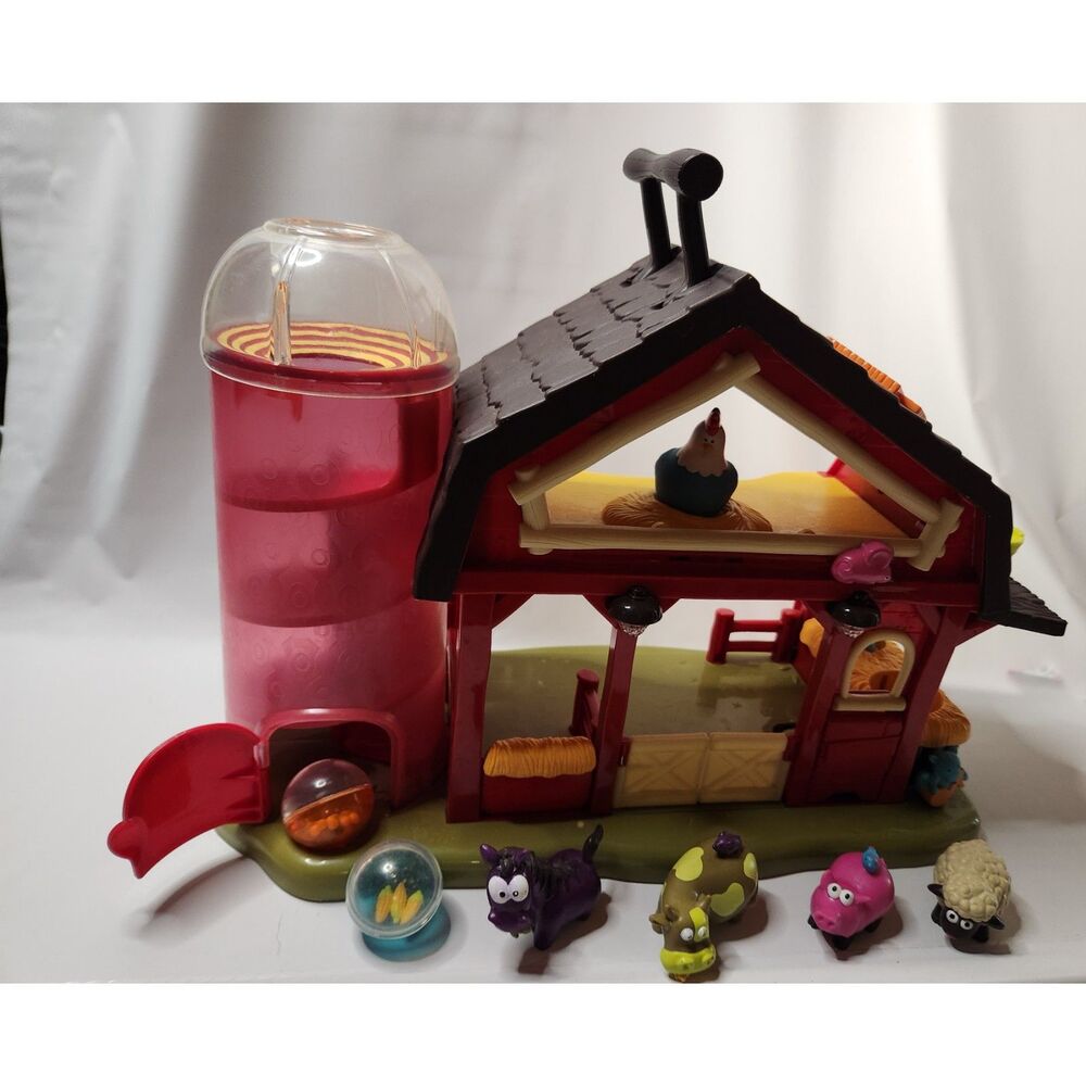 B. Toys Farm Playset 4 Figurines 2 Drop Balls